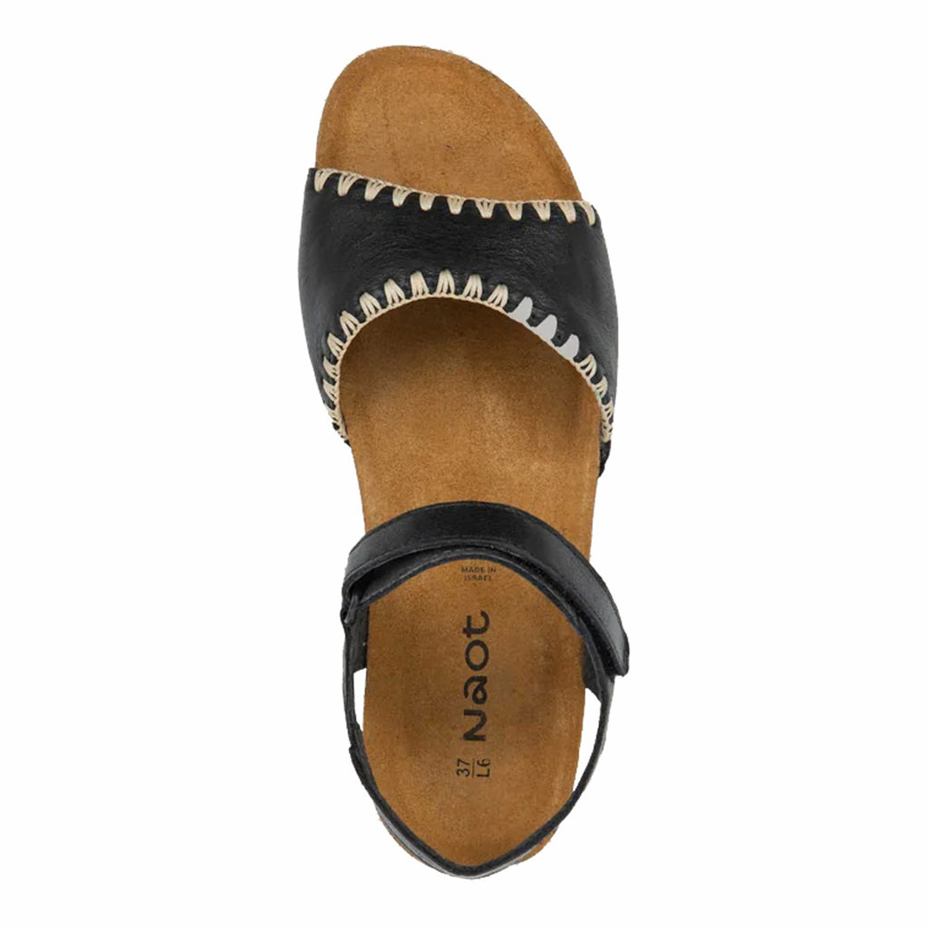 Women's Naot Luna Sandal BLACK 103193-BAF