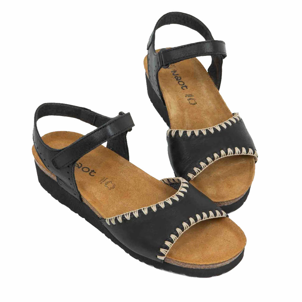 Women's Naot Luna Sandal BLACK 103193-BAF