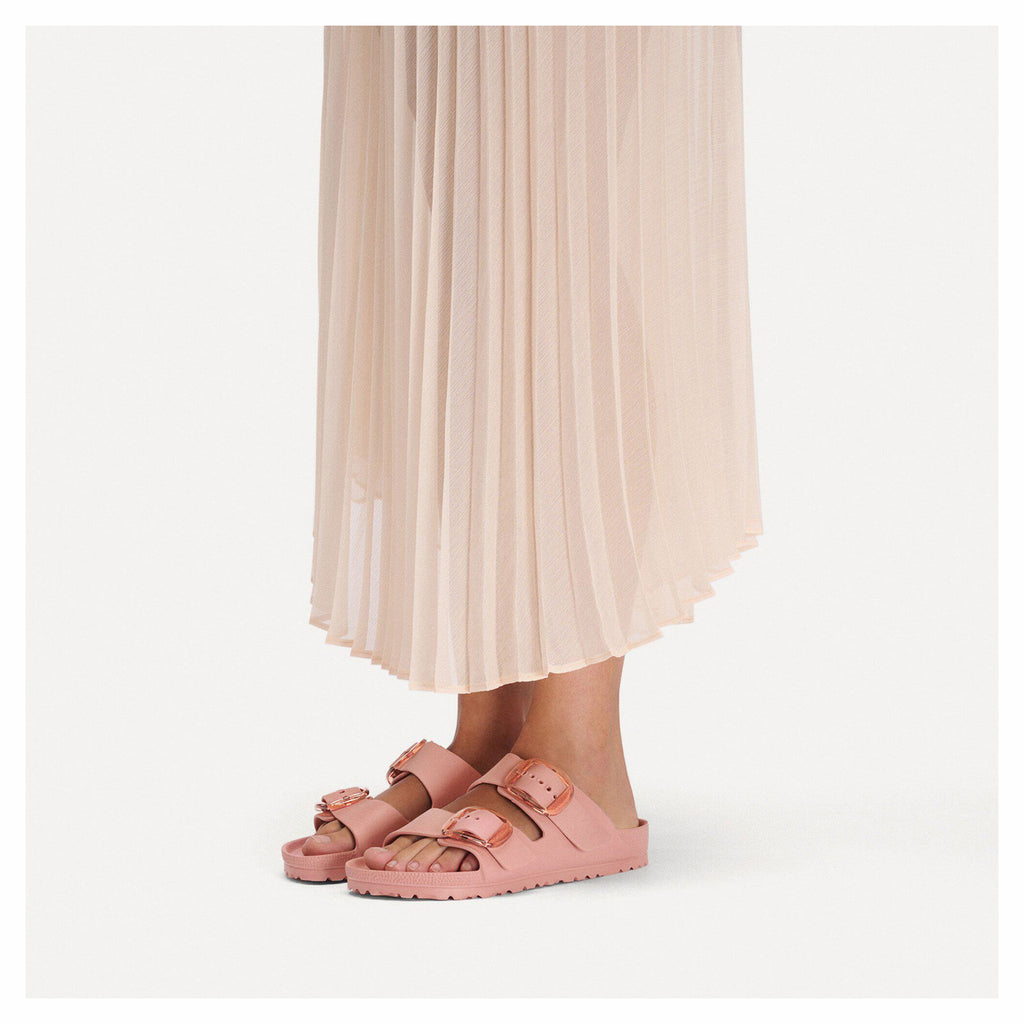 Women's Birkenstock Arizona Big Buckle EVA Sandal - Narrow Fit PINK CLAY 1032032 N