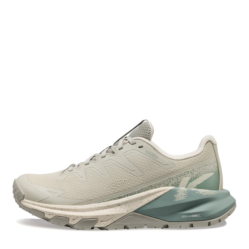 Women's KEEN Targhee Apex Waterproof Hiking Shoe ABBEY STONE/BIRCH 1032038