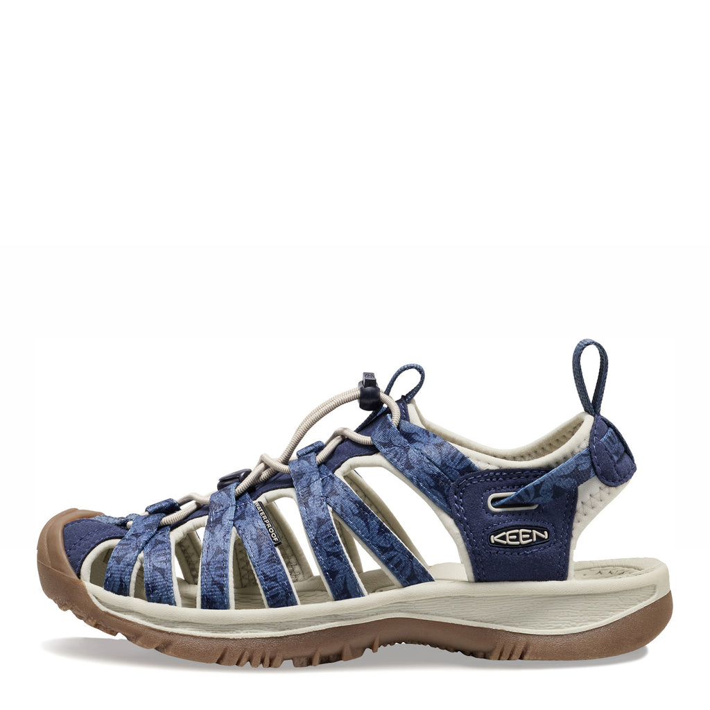 Women's KEEN Whisper Sandal NAVY PRINT 1032121