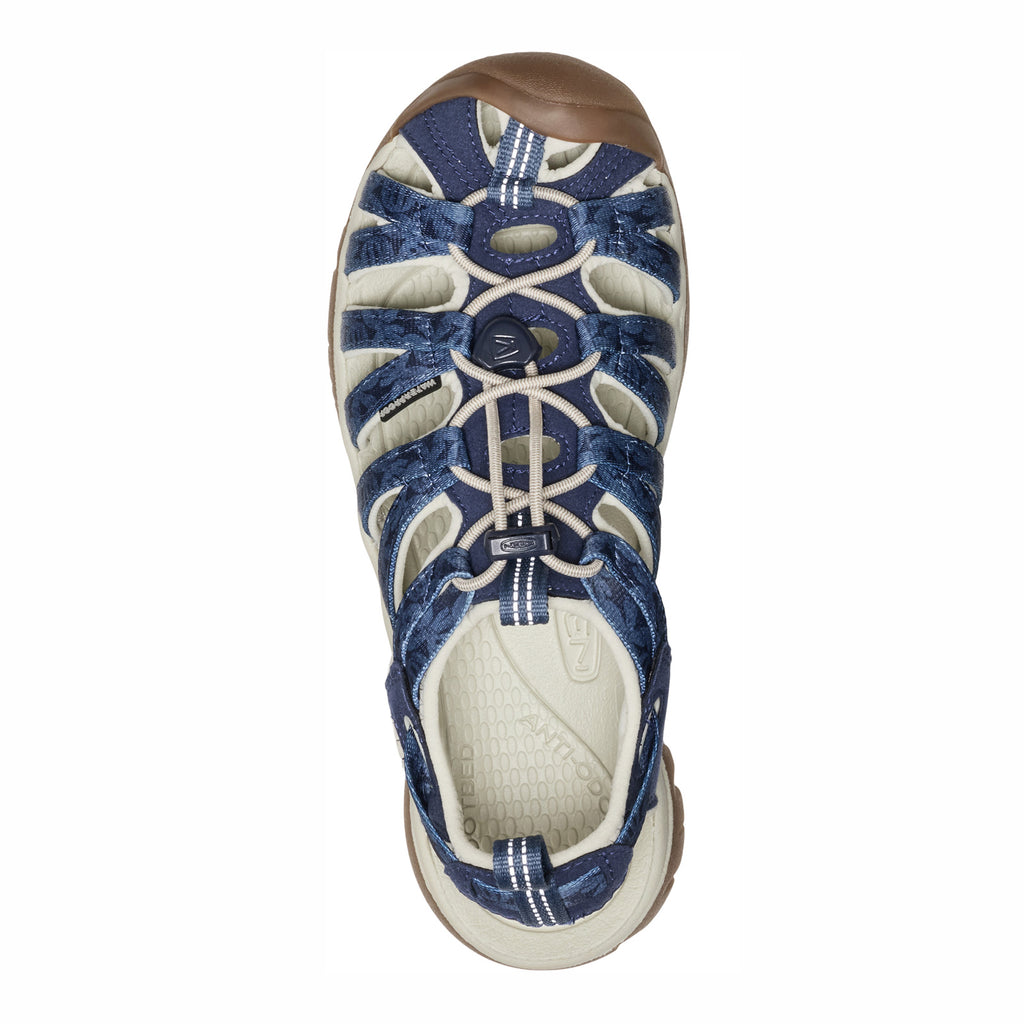 Women's KEEN Whisper Sandal NAVY PRINT 1032121