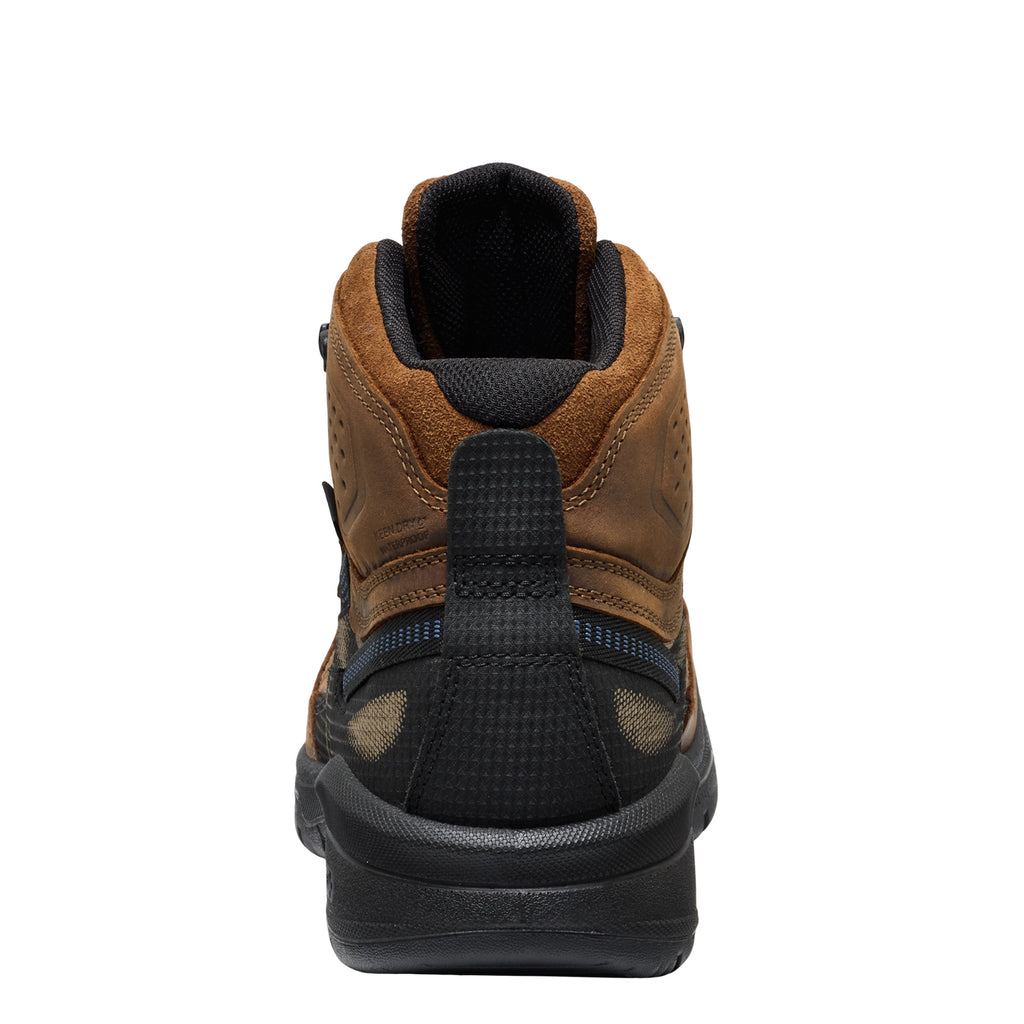 Men's KEEN Utility Targhee IV Mid Waterproof Carbon Toe Work Boot BISON 1032279