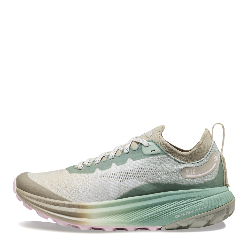 Women's KEEN Seek Trail Running Shoe LILY PAD / ABBEY STONE 1032316