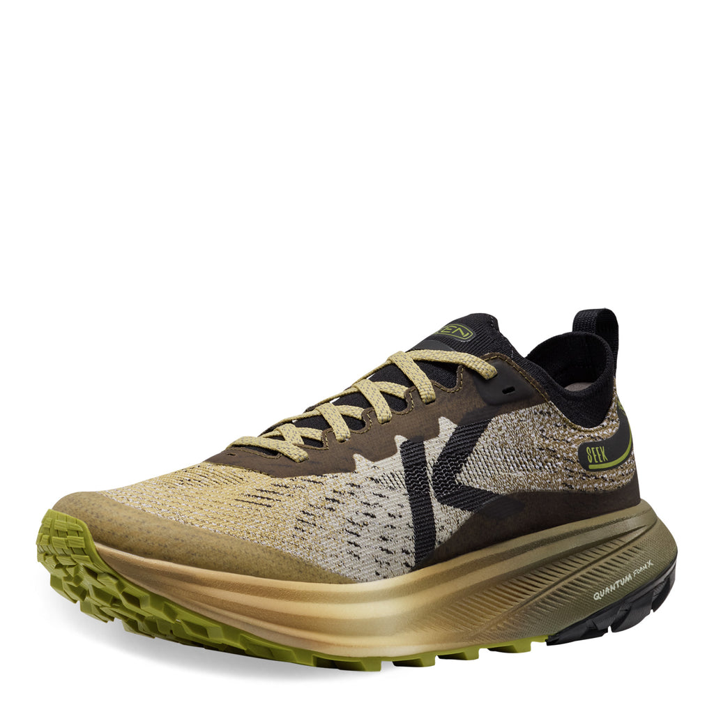 Men's KEEN Seek Trail Running Shoe OLIVE / KHAKI 1032319