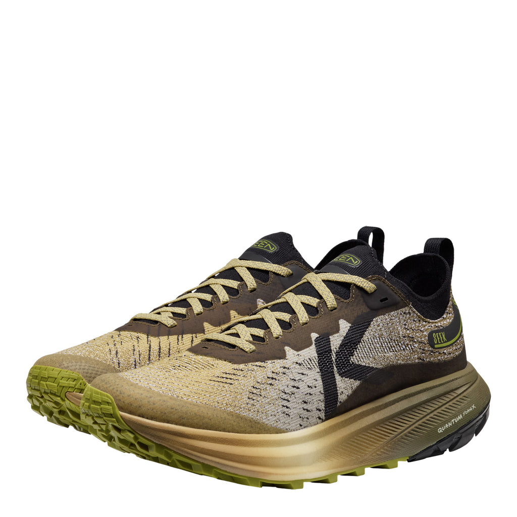 Men's KEEN Seek Trail Running Shoe OLIVE / KHAKI 1032319