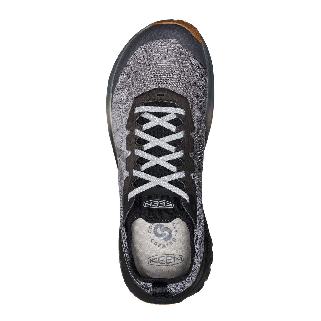 Men's KEEN Seek Trail Running Shoe BLACK MAGNET 1032321