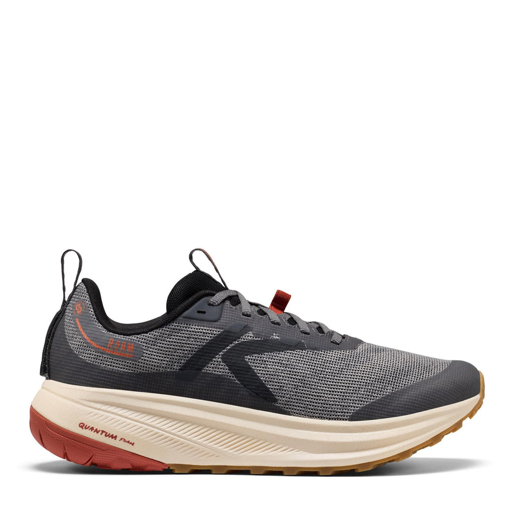 Men's KEEN Roam Trail Running Shoe MAGNET / BURNT BRICK 1032326