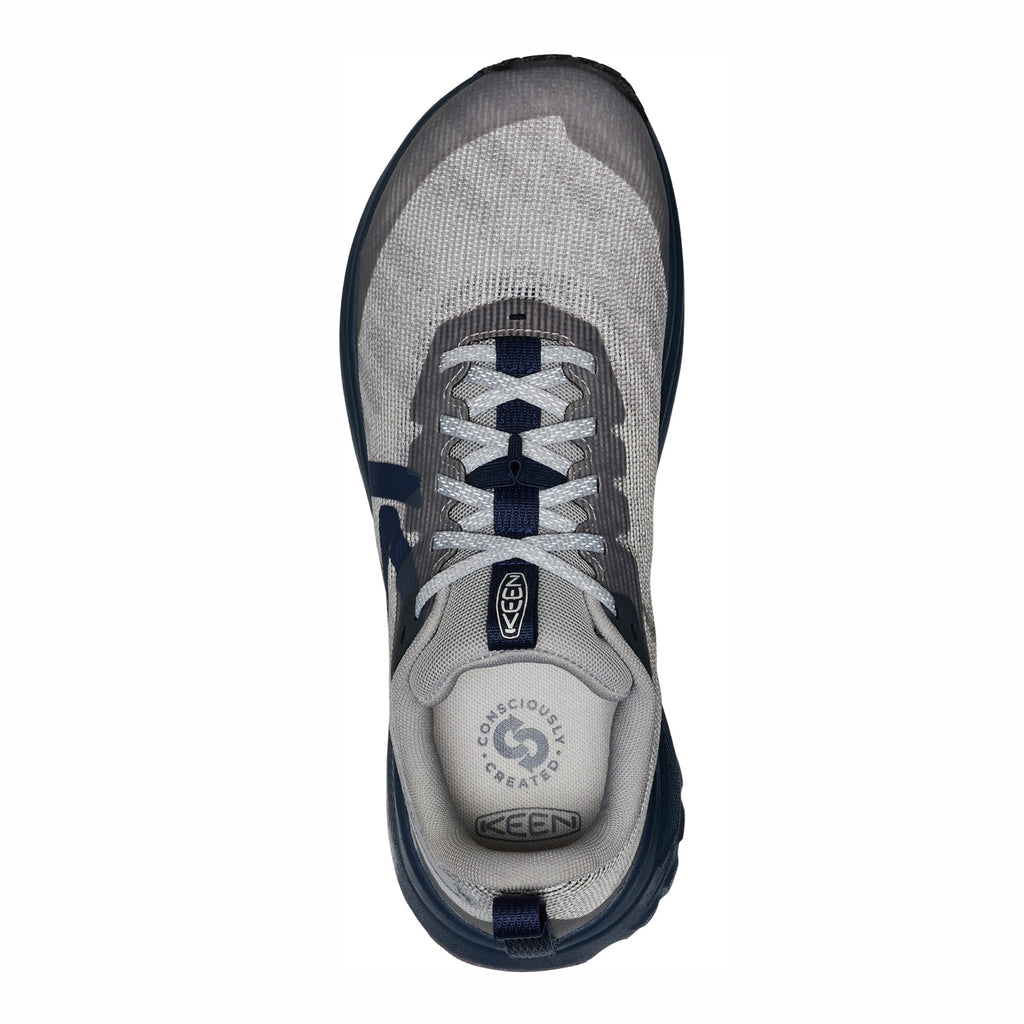 Men's KEEN Roam Trail Running Shoe ALLOY / NAVAL ACADEMY 1032327