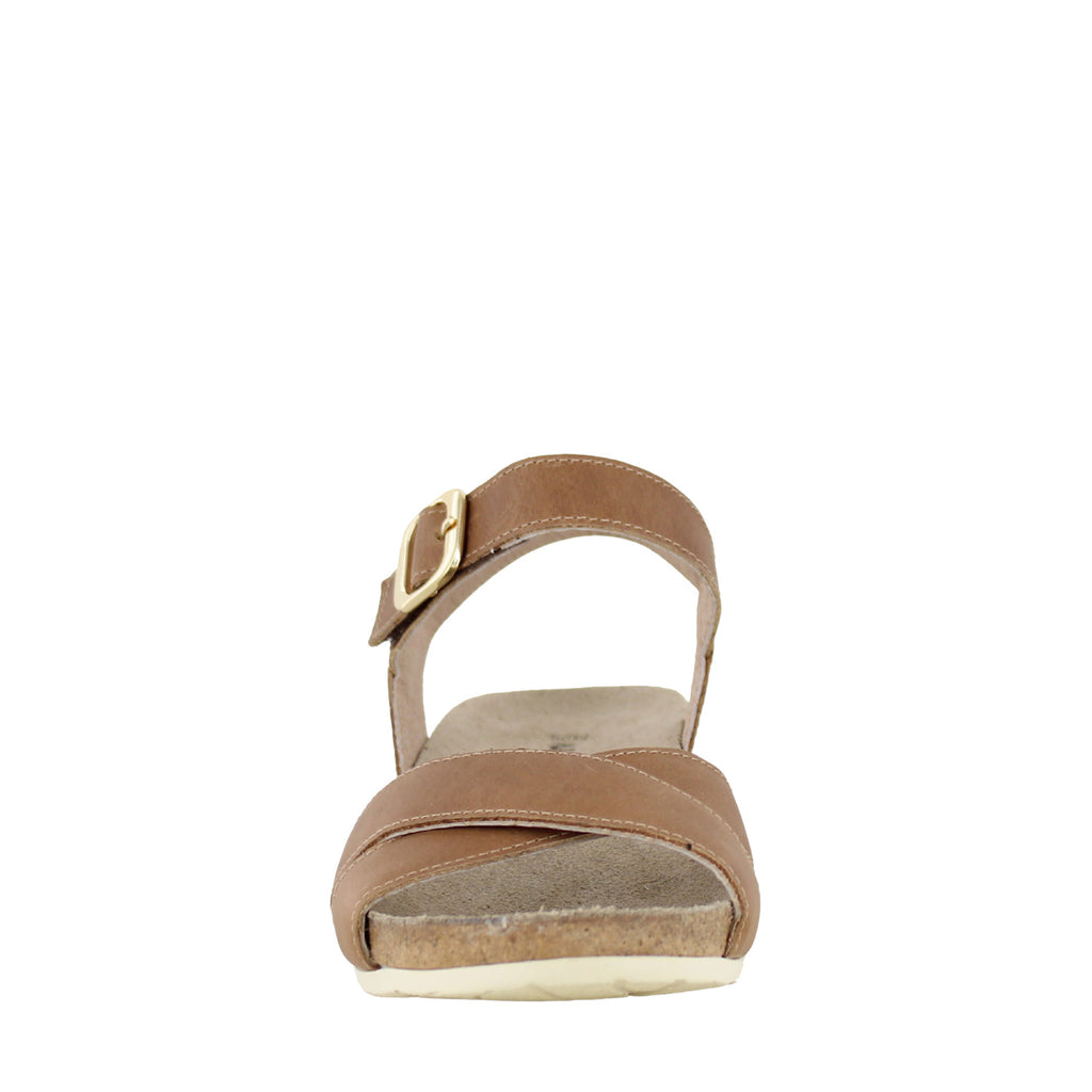 Women's Naot Throne Sandal LATTE 104121-E69