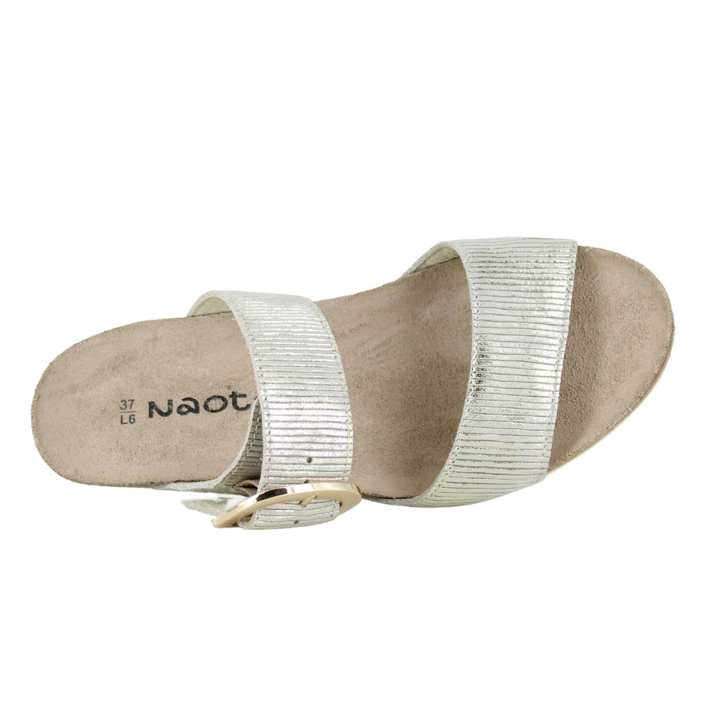 Women's Naot Magic Sandal PLATINUM 104123-HAU