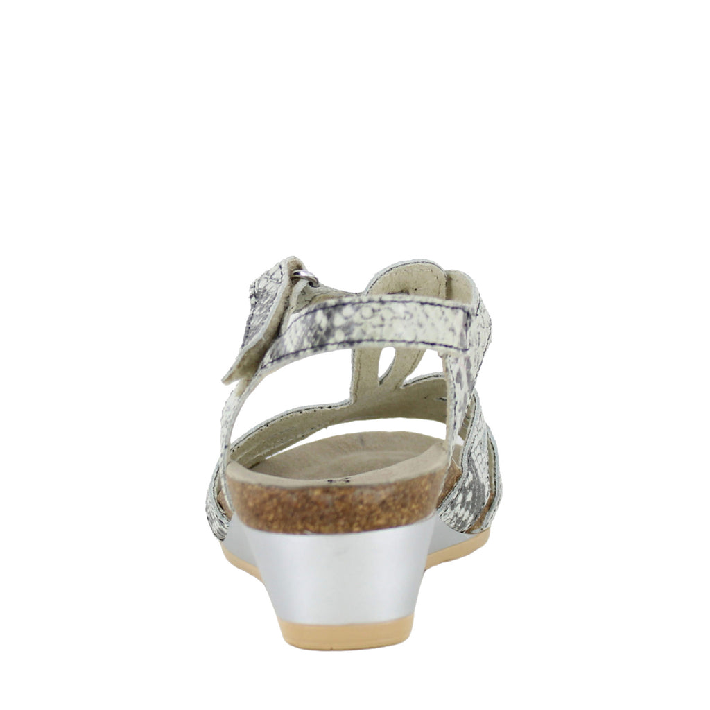Women's Naot Starlet Sandal BLACK  WHITE 104127-BBE