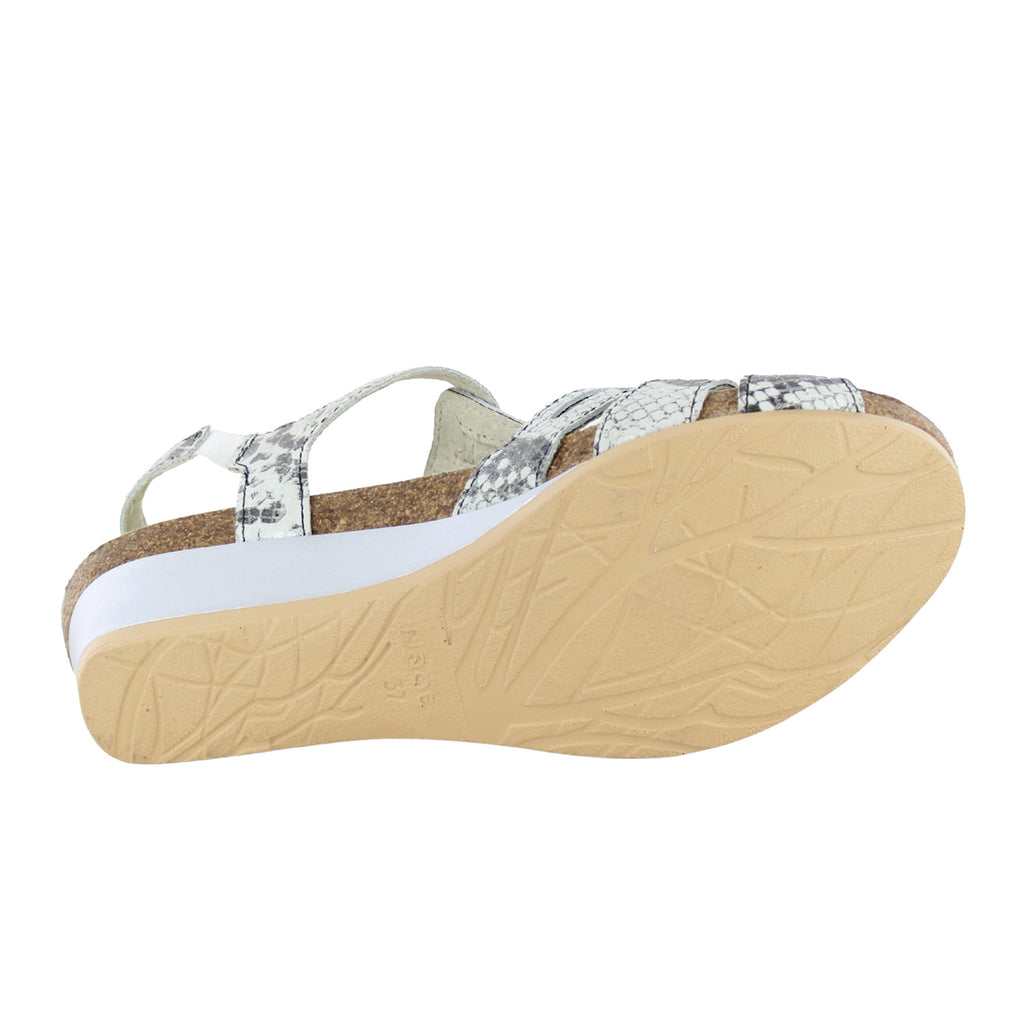 Women's Naot Starlet Sandal BLACK  WHITE 104127-BBE