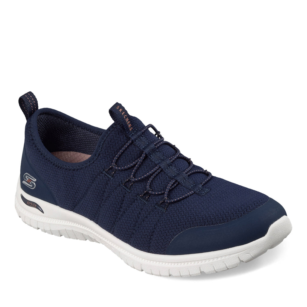 Women's Skechers Arch Fit: Virtue - Dahlia Sneaker NAVY 104594-NVY