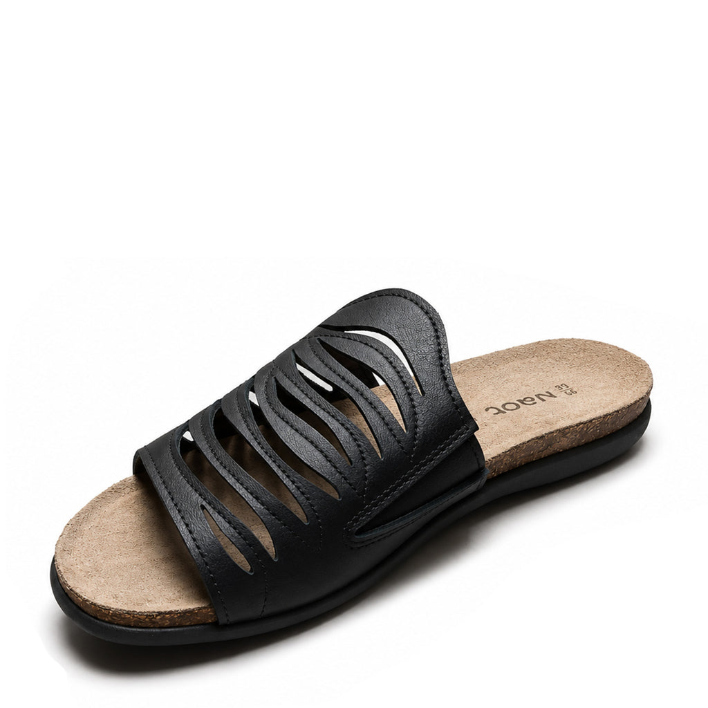Women's Naot Isla Slip-On Sandal BLACK 105110-277