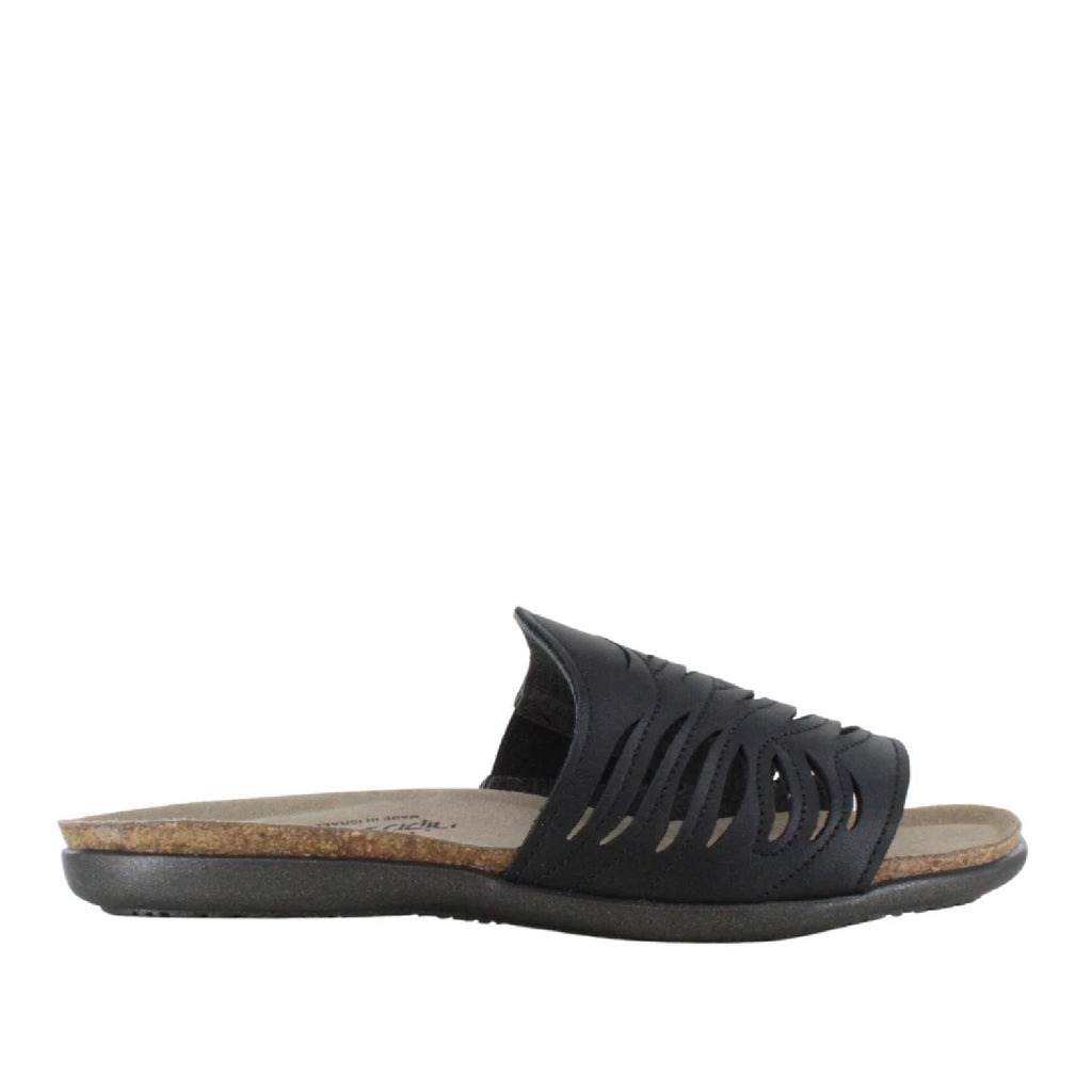 Women's Naot Isla Slip-On Sandal BLACK 105110-277