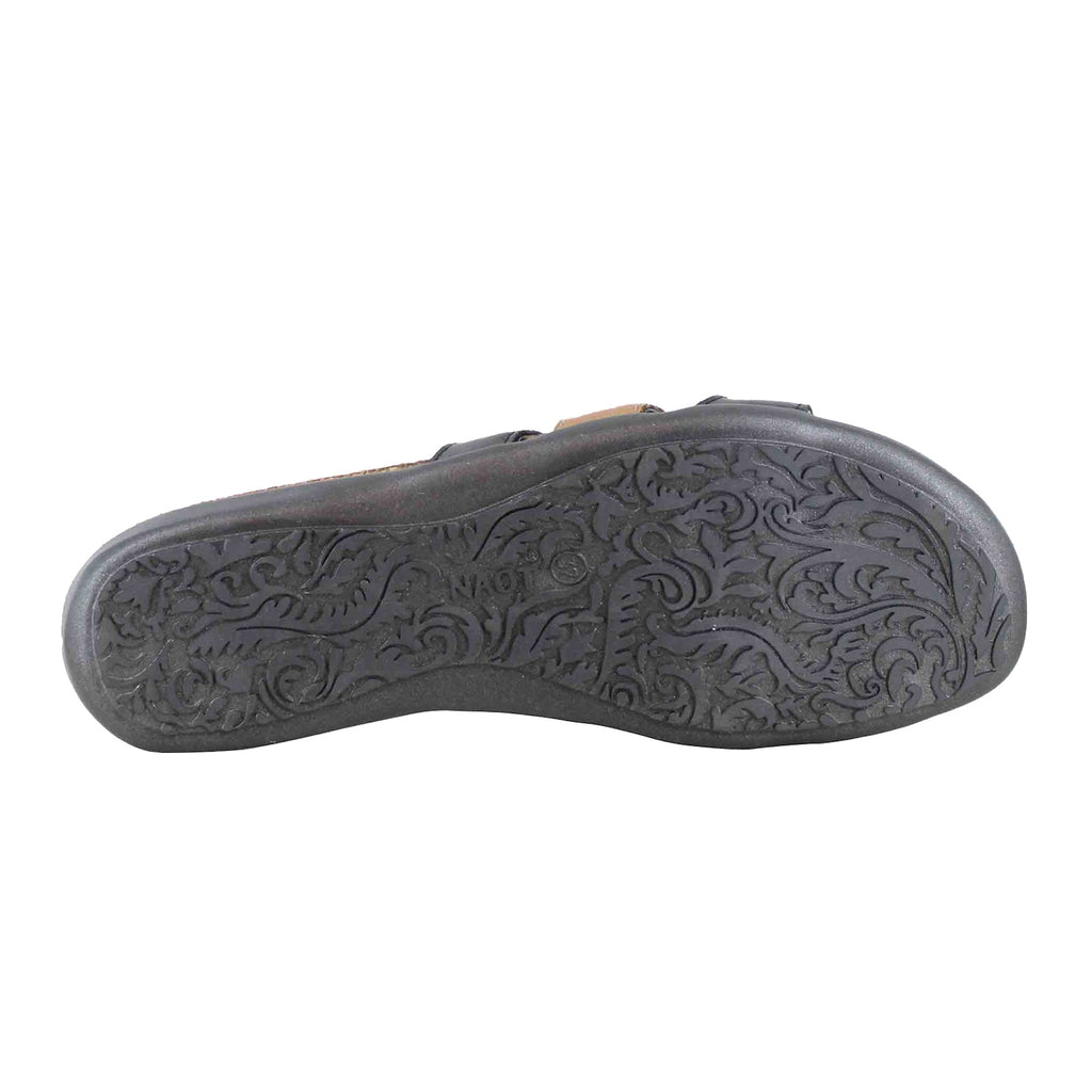 Women's Naot Liv Sandal BLACK BROWN 105150-NSI