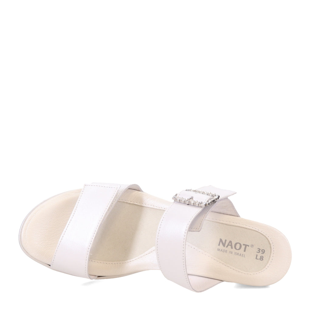 Women's Naot Recent Sandal WHITE PEARL 106126-H60