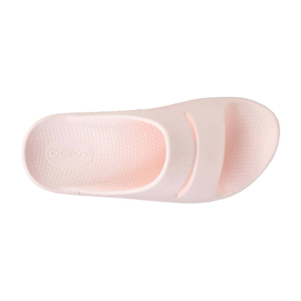 Women's OOfos OOahh Slide Sandal BLUSH 1100-BLUSH