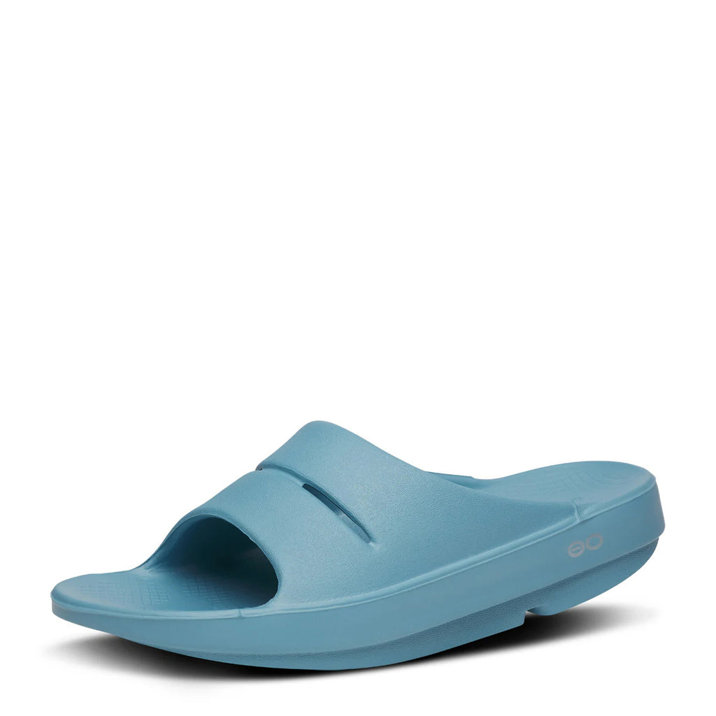Unisex OOfos OOahh Slide Sandal OCEAN 1100-OCEAN