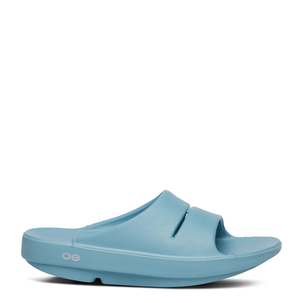 Unisex OOfos OOahh Slide Sandal OCEAN 1100-OCEAN