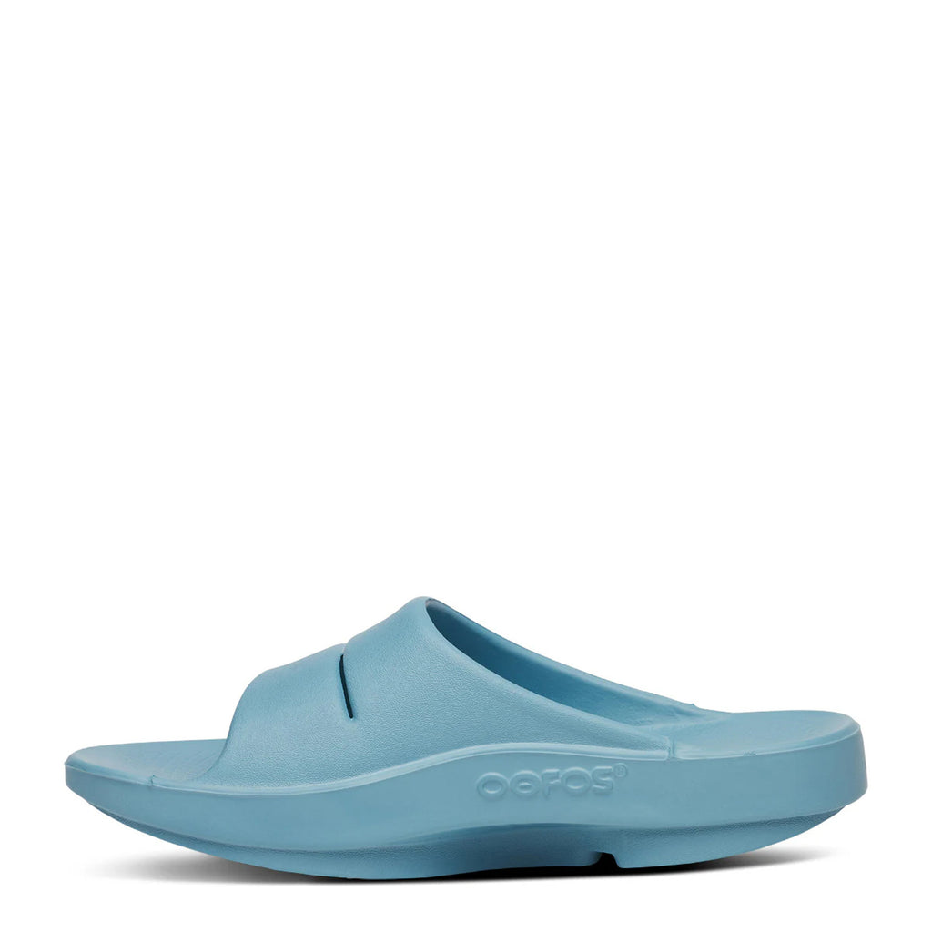 Unisex OOfos OOahh Slide Sandal OCEAN 1100-OCEAN