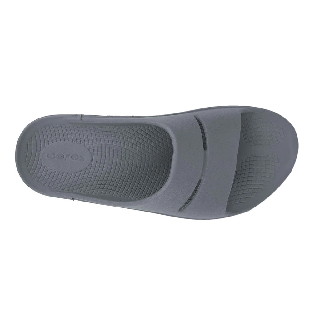 Unisex OOfos OOahh Slide Sandal SLATE 1100-SLATE