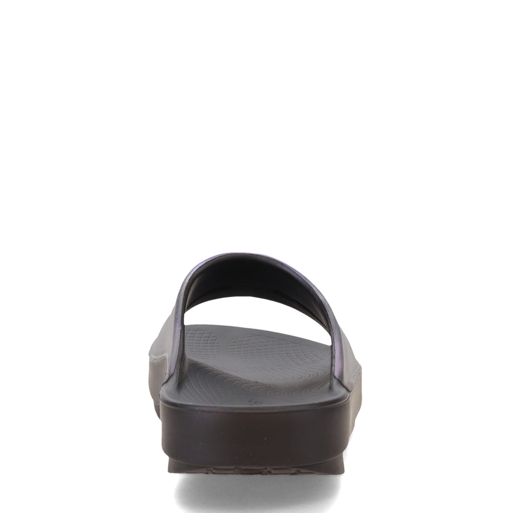 Women's OOfos OOahh Slide Sandal MIDNIGHT SPECTRE 1101-MIDNIGHT
