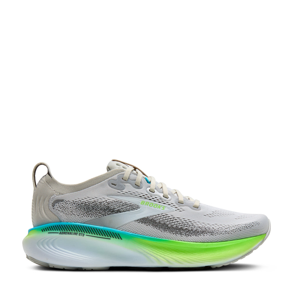 Men's Brooks Adrenaline GTS 25 Running Shoe OYSTER MULTI 110454 1D 033