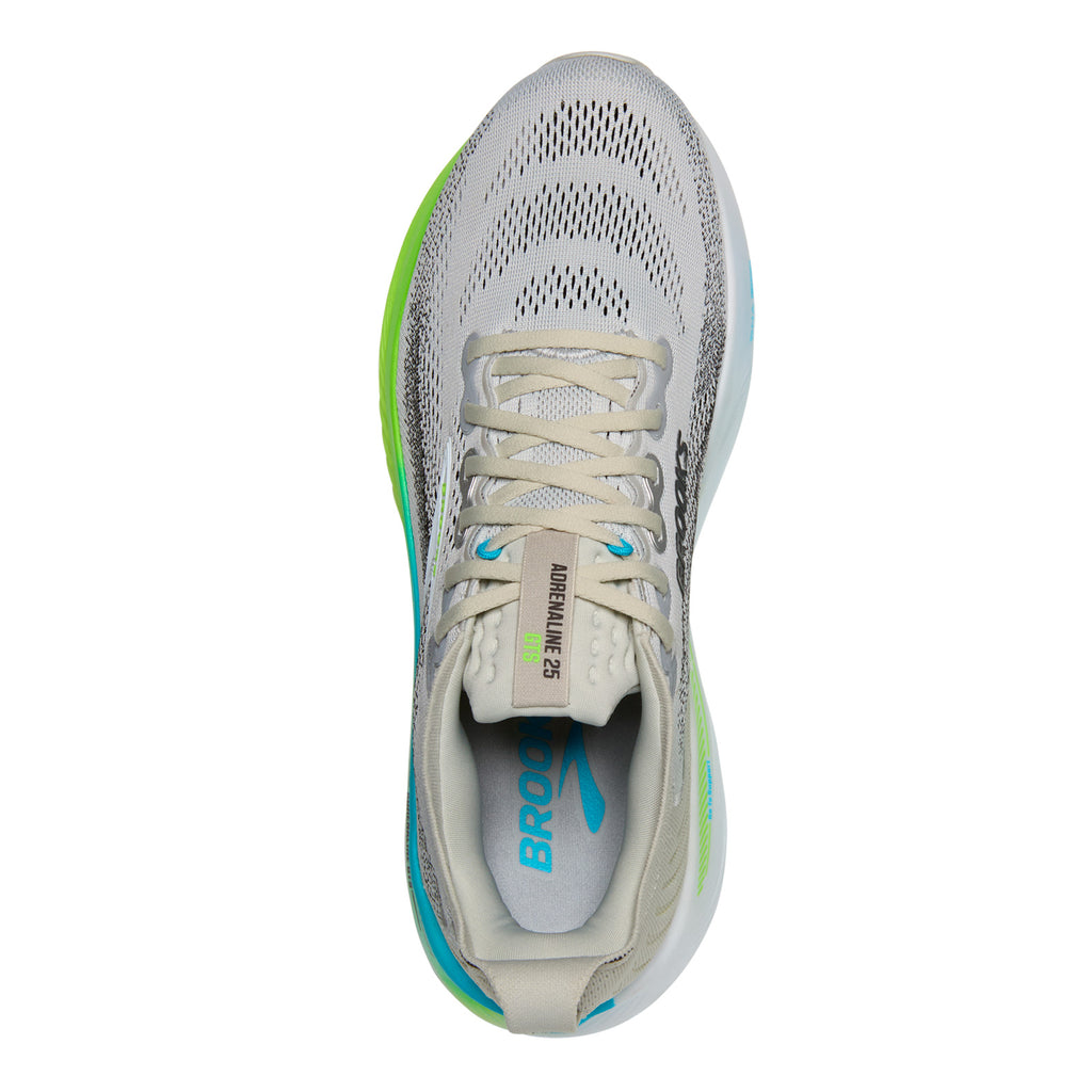 Men's Brooks Adrenaline GTS 25 Running Shoe OYSTER MULTI 110454 1D 033