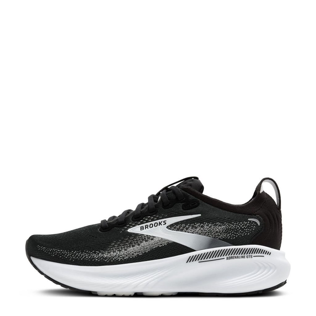 Men's Brooks Adrenaline GTS 25 Running Shoe BLACK/GREY/WHITE 110454 1D 090