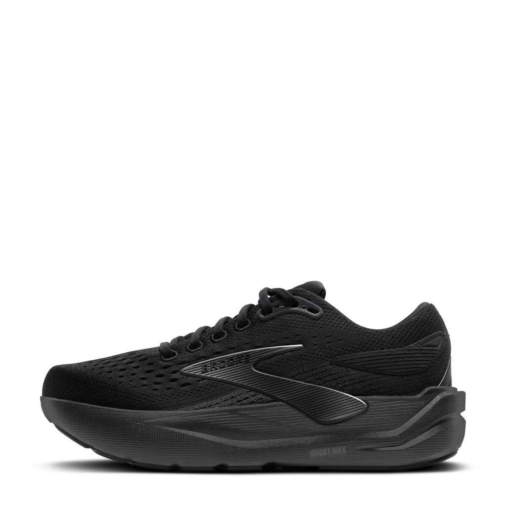 Men's Brooks Ghost Max 3 Running Shoe BLACK/BLACK/EBONY 110464 1D 020