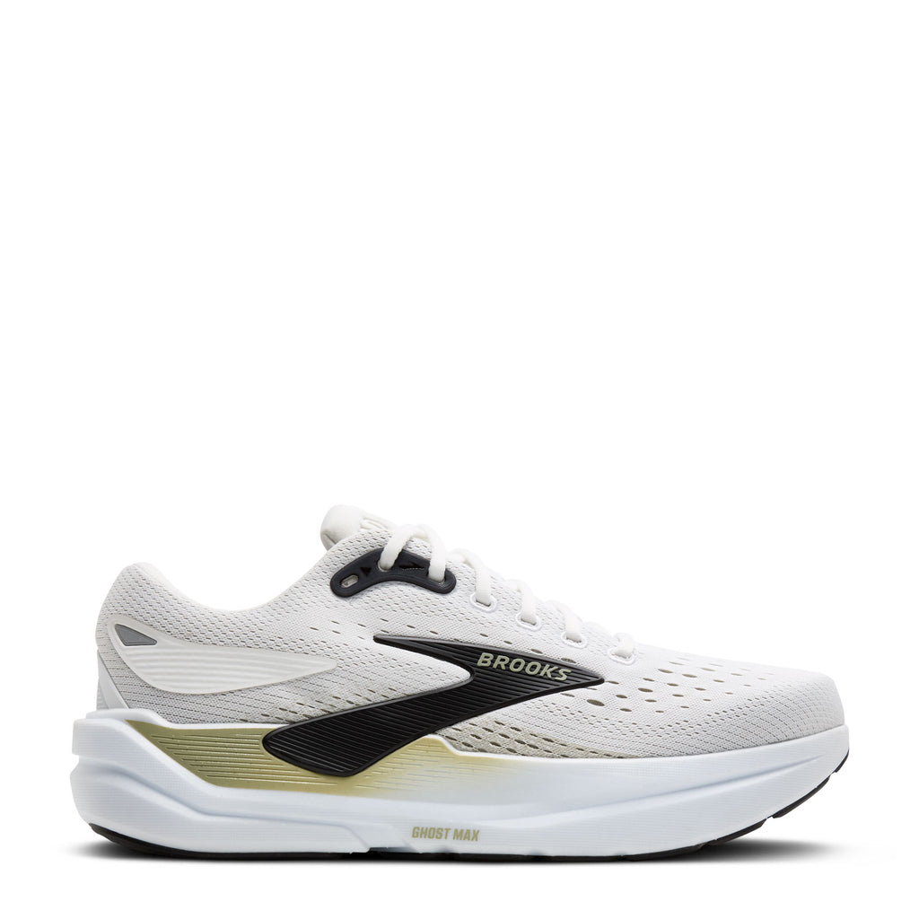 Men's Brooks Ghost Max 3 Running Shoe BRIGHT WHITE/TEA/BLACK 110464 1D 162
