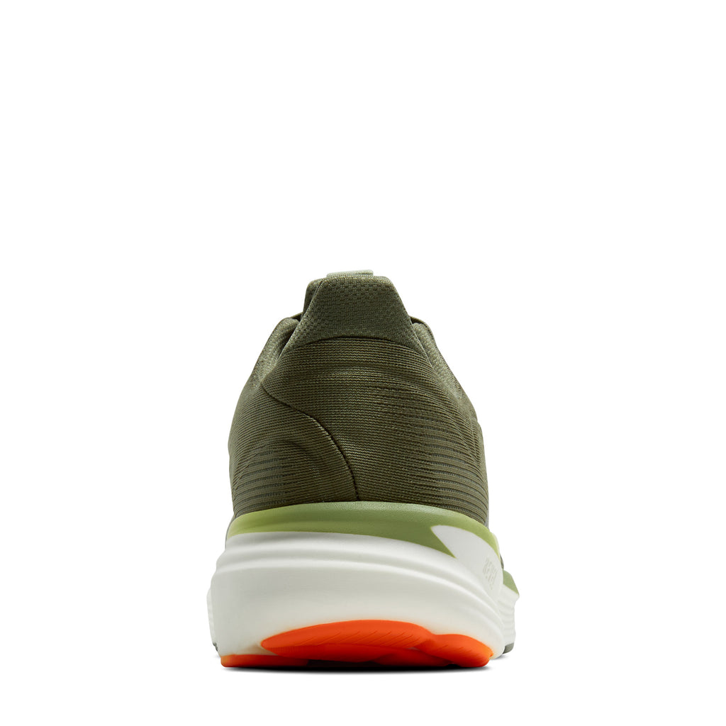 Men's Brooks Revel 8 Running Shoe OLIVE/TEA/ORANGE 110468 1D 380