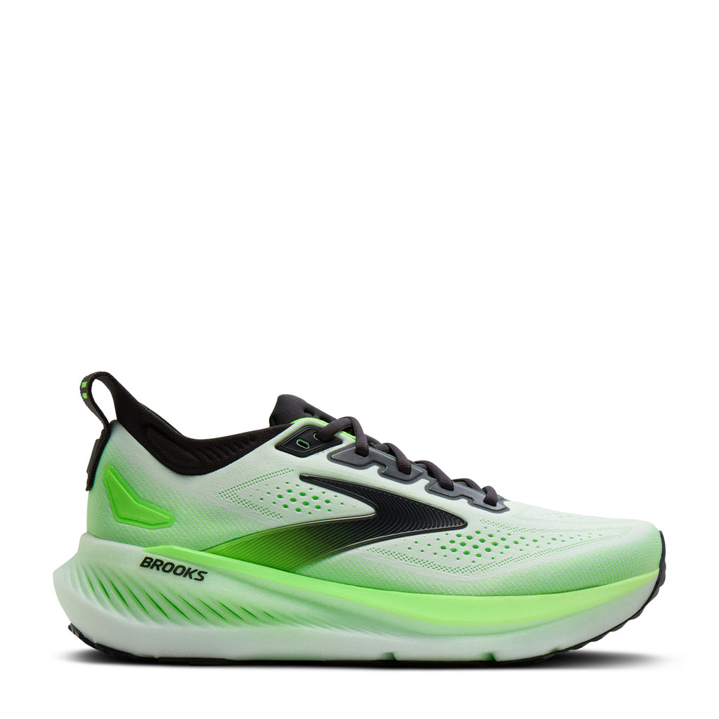 Men's Brooks Glycerin 23 Running Shoe WHITE PHANTOM GREEN 110476 1D 154