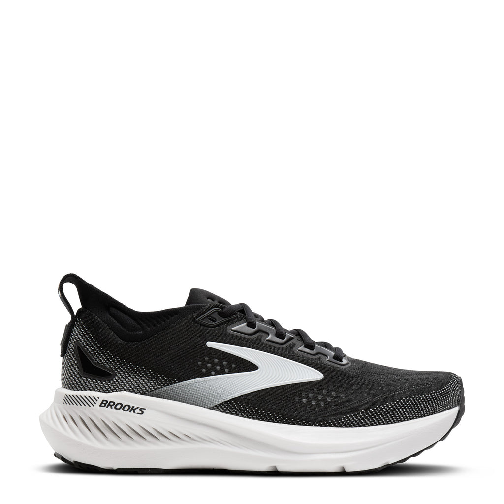 Men's Brooks Glycerin GTS 23 Running Shoe - Wide Width BLACK /GREY 110503 2E 090