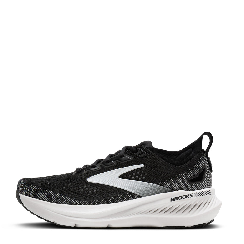 Men's Brooks Glycerin GTS 23 Running Shoe - Wide Width BLACK /GREY 110503 2E 090