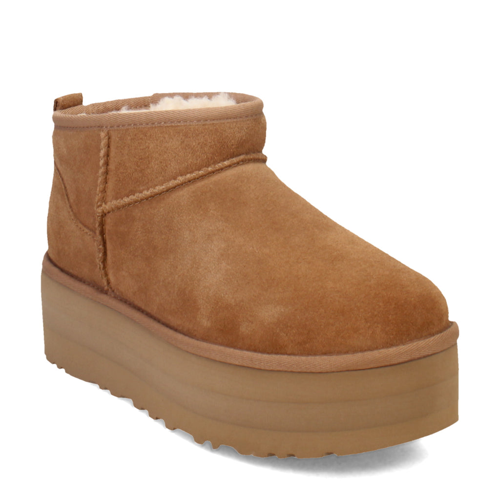 Women's UGG Classic Ultra Mini Platform Boot CHESTNUT 1135092- CHE