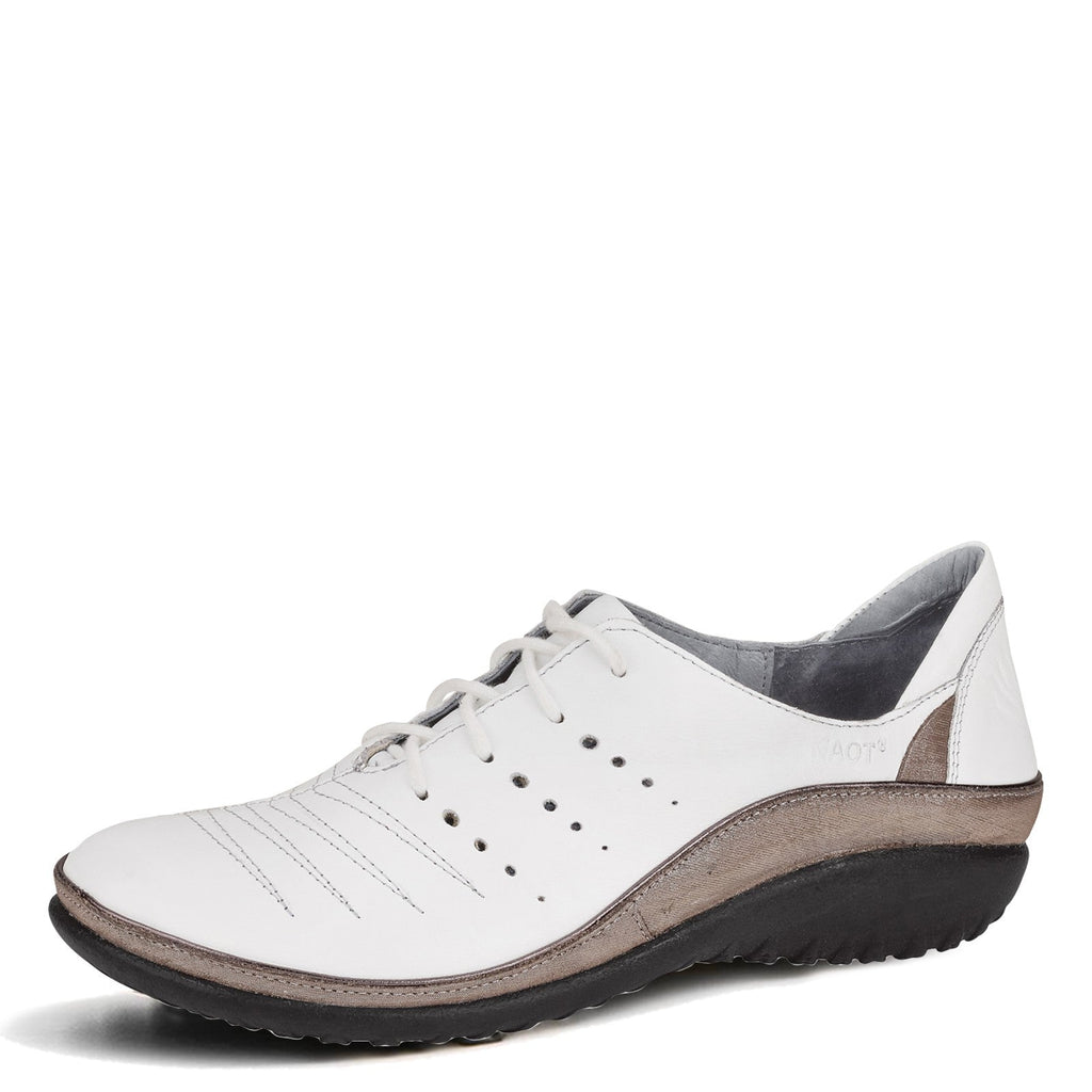 Women's Naot Kumara Sneaker WHITE/SILVER 11450-W1Z