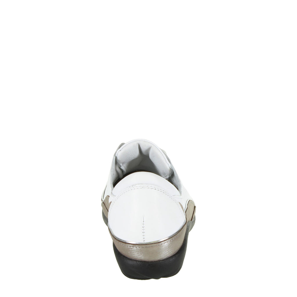 Women's Naot Kumara Sneaker WHITE/SILVER 11450-W1Z