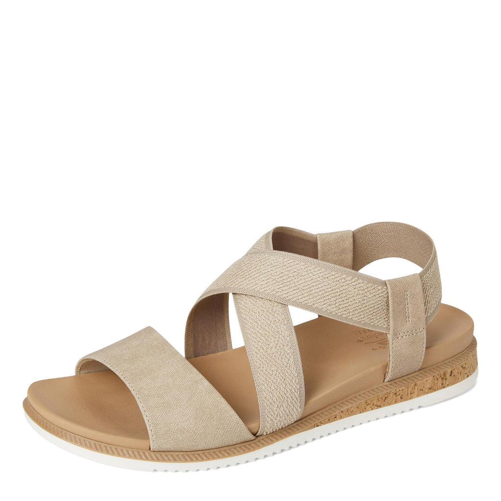 Women's Skechers BOBS Desert Kiss Low Sandal TAUPE 114705-TPE