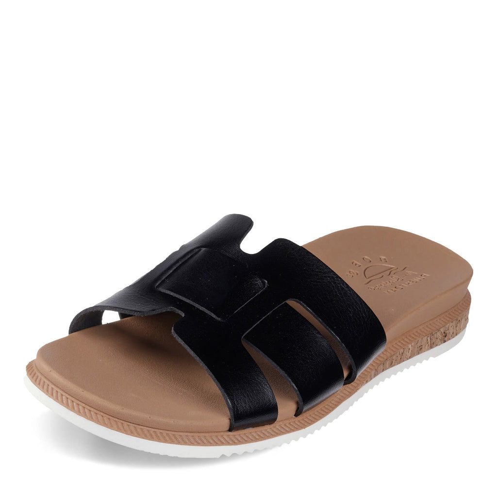 Women's Skechers BOBS Desert Kiss Low - Peak Look Sandal BLACK 114707-BLK