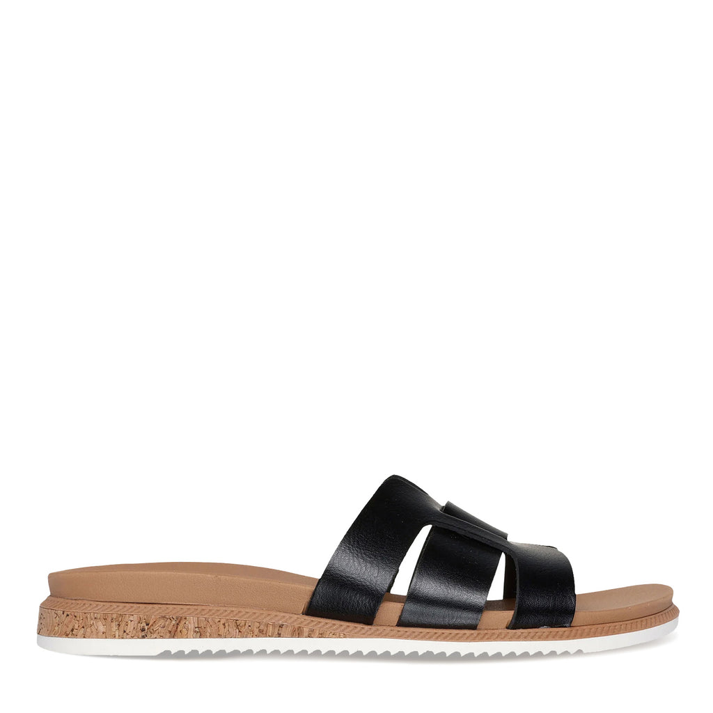 Women's Skechers BOBS Desert Kiss Low - Peak Look Sandal BLACK 114707-BLK