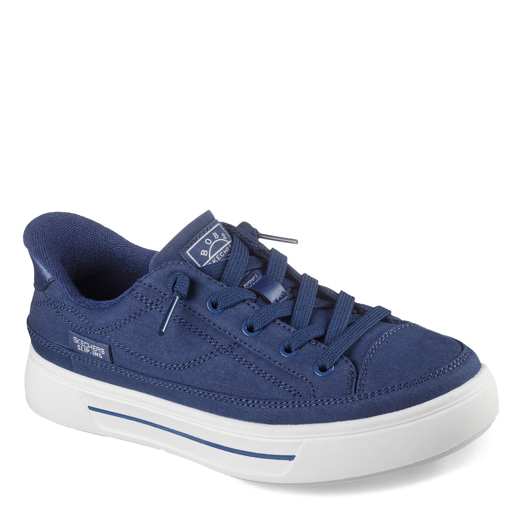 Women's Skechers Slip-ins: BOBS Social Sneaker NAVY 114853-NVY