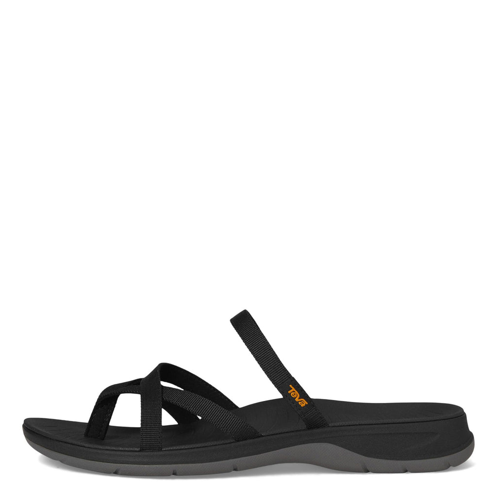 Women's Teva Tirra Traveler Sandal SOLID BLACK 1169490-BLK