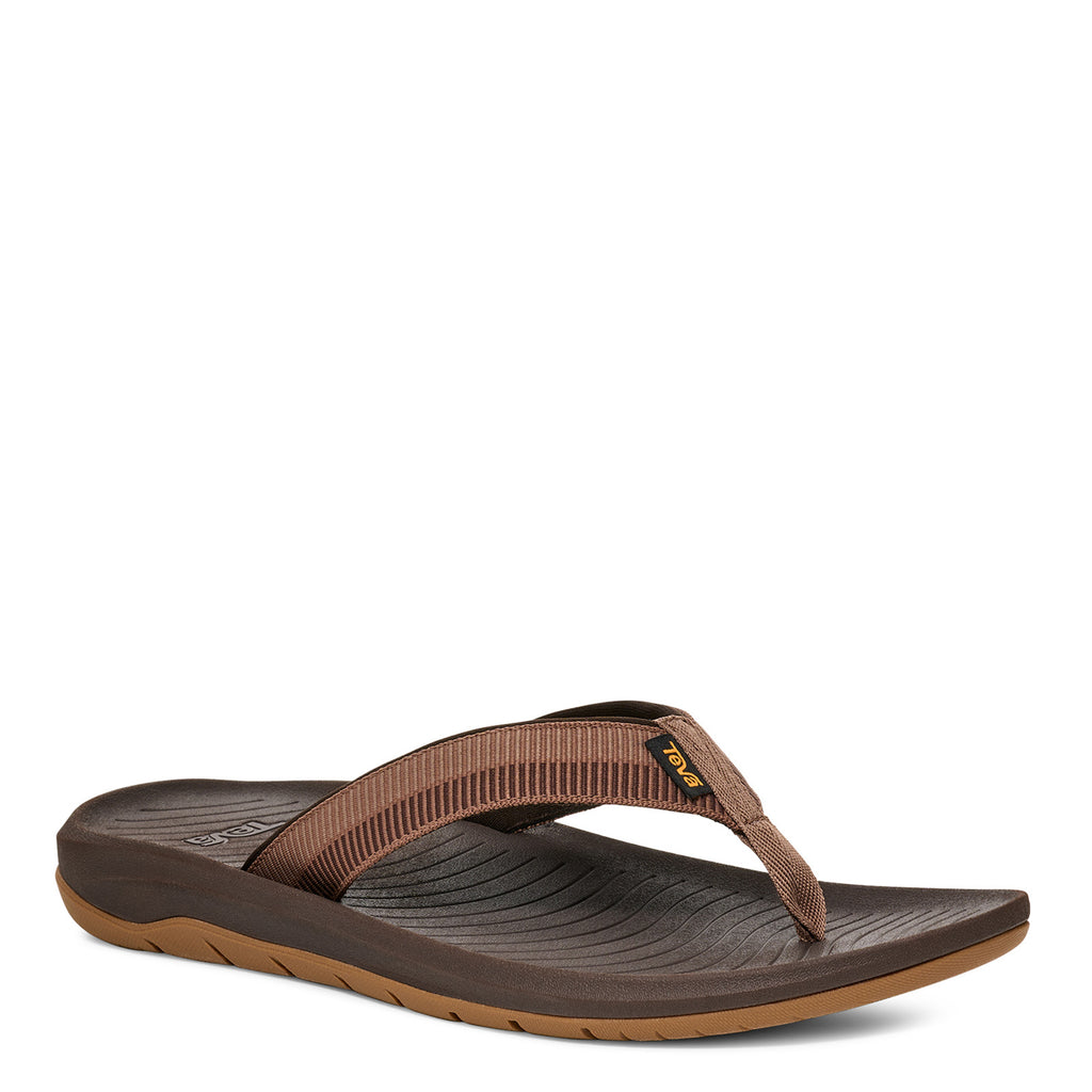 Men's Teva Hurricane Flip Sandal ARCHIVE LADDER BISON 1169492-AVLD
