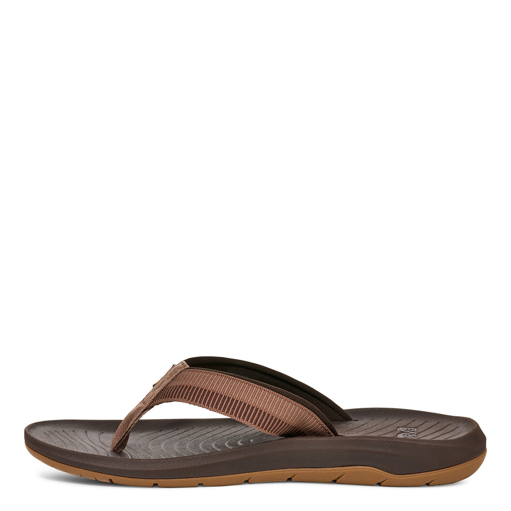 Men's Teva Hurricane Flip Sandal ARCHIVE LADDER BISON 1169492-AVLD