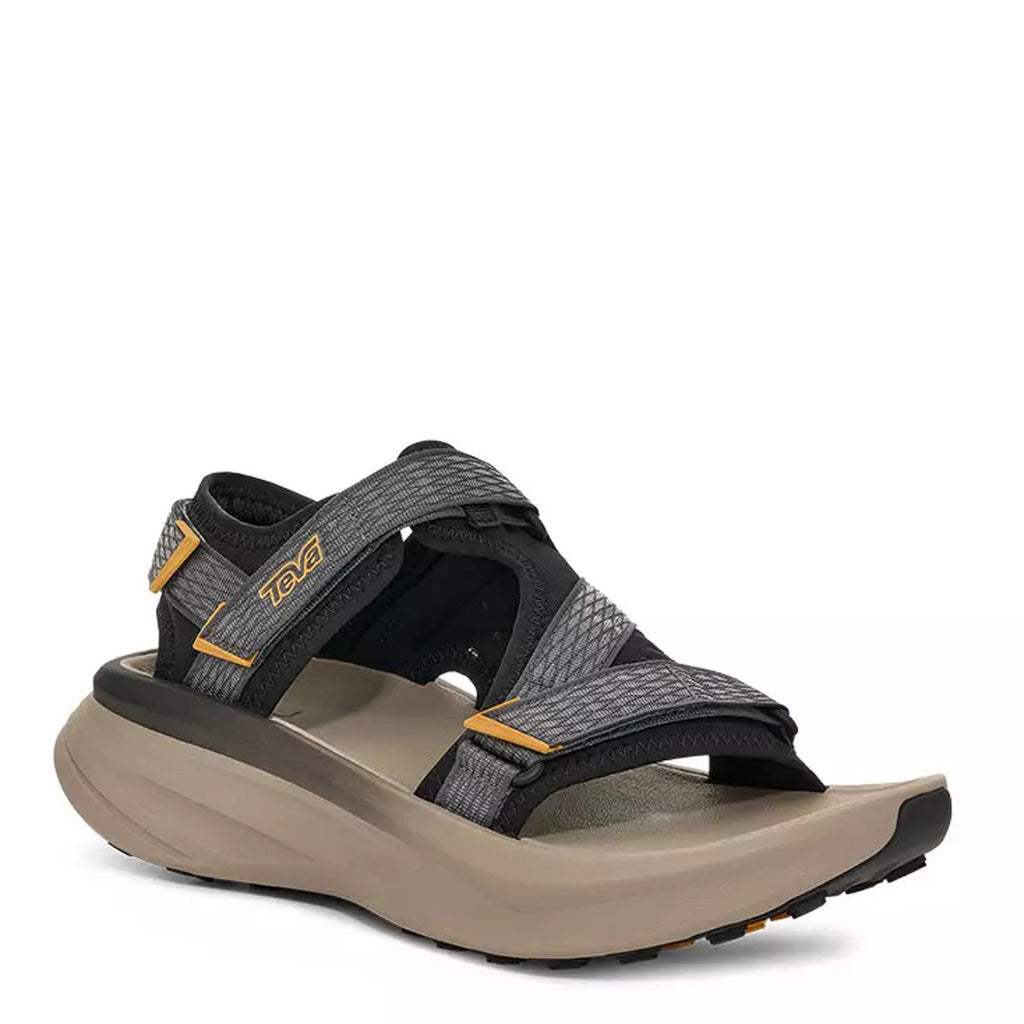 Men's Teva Aventrail R2T Trail Running Sandal BLACK / SUNFLOWER 1172830-BSFL