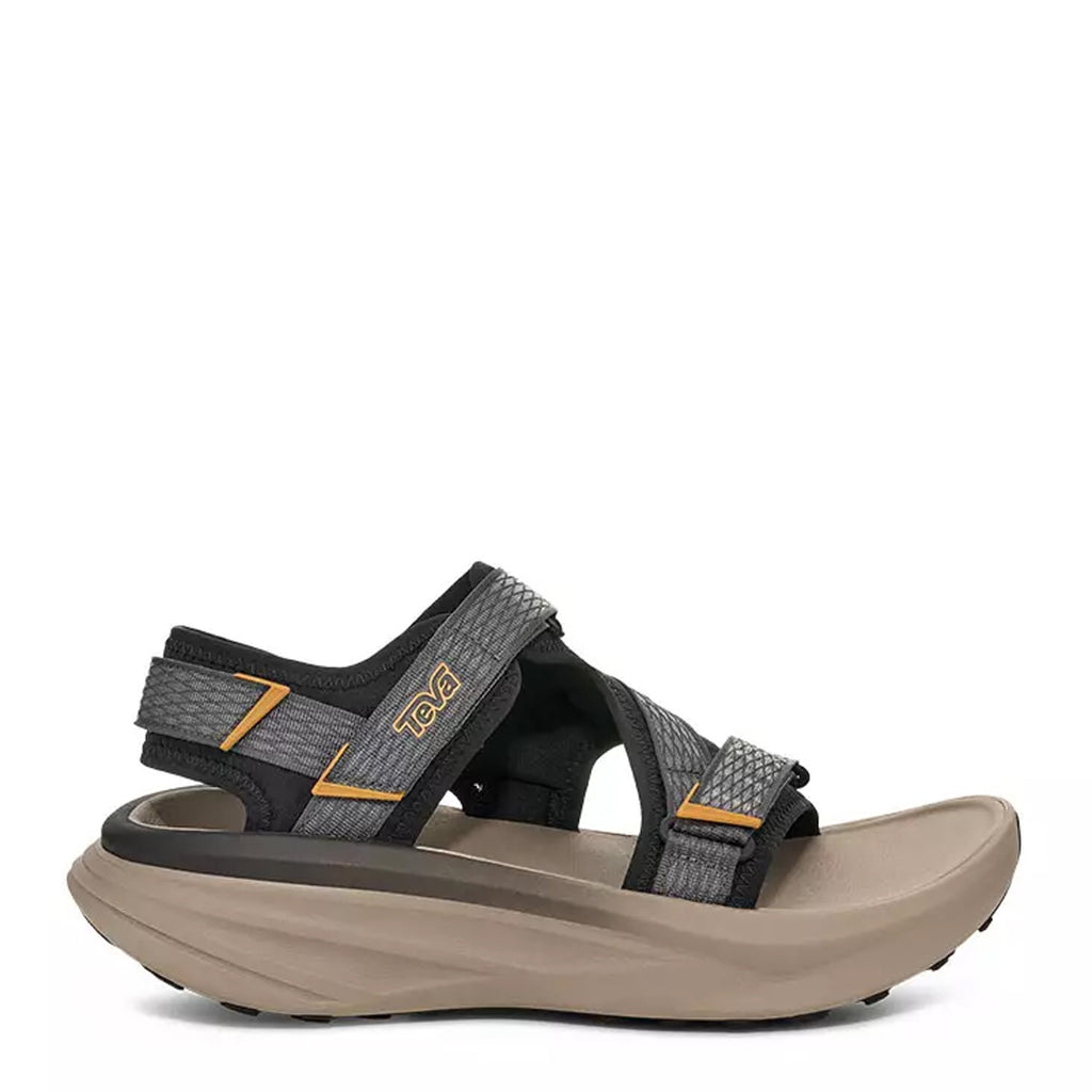 Men's Teva Aventrail R2T Trail Running Sandal BLACK / SUNFLOWER 1172830-BSFL