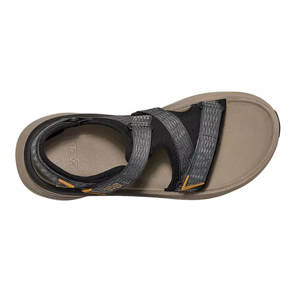 Men's Teva Aventrail R2T Trail Running Sandal BLACK / SUNFLOWER 1172830-BSFL